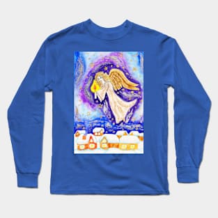 Angel with candle Long Sleeve T-Shirt